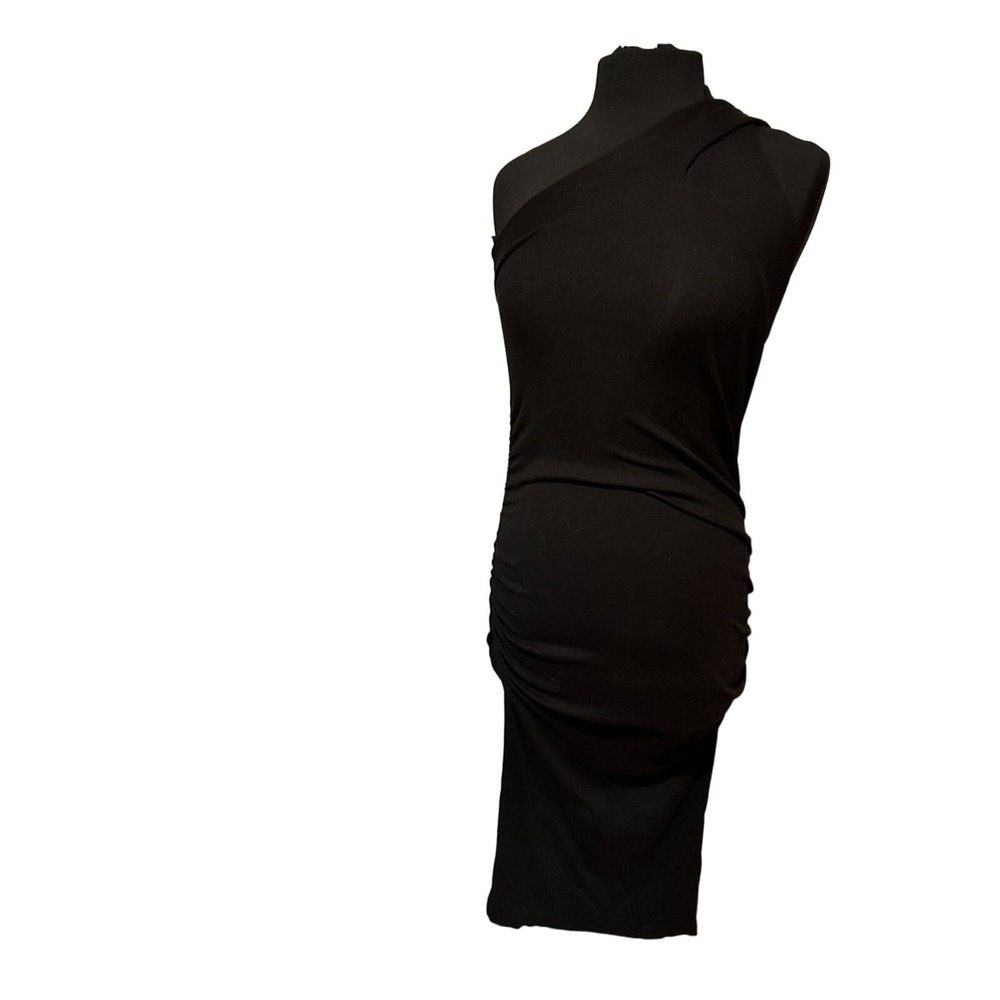 NWT! Michaelâ Stars Los Angeles Opaline midi Dress Ultra Rib Size M